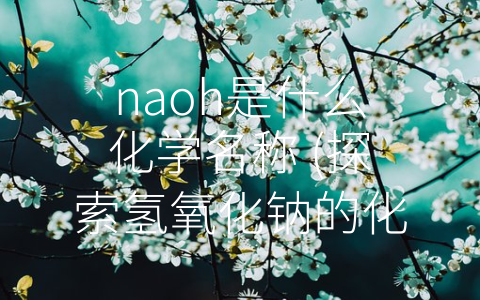 naoh是什么化学名称 (探索氢氧化钠的化学奥秘)