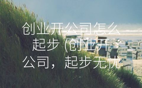 创业开公司怎么起步 (创业开公司，起步无忧！)