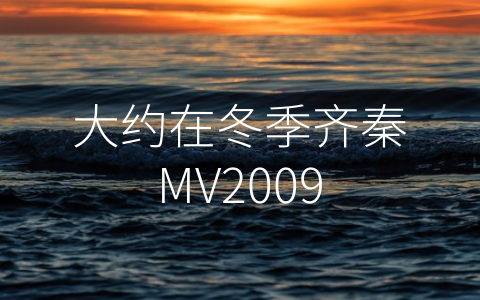 大约在冬季齐秦MV2009