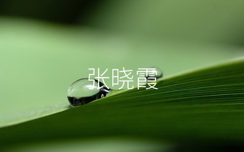 张晓霞