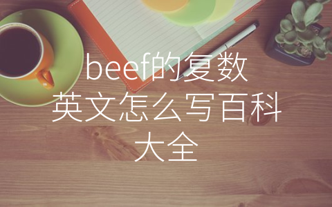 beef的复数英文怎么写百科大全