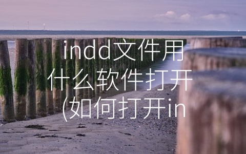 indd文件用什么软件打开 (如何打开indd文件？)