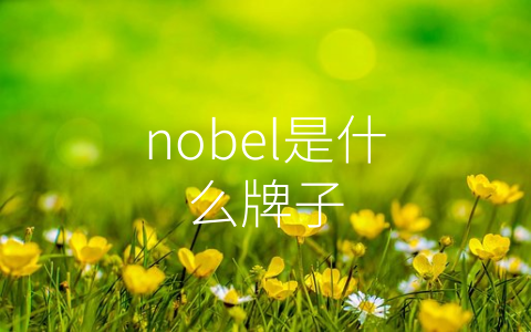 nobel是什么牌子