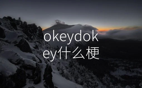 okeydokey什么梗