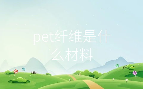 pet纤维是什么材料